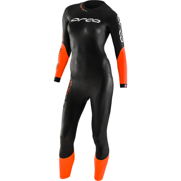 2022 Orca Womens Openwater SW Triathlon Wetsuit KN604801 Black Triathlon Watersports Outlet